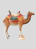 Camel With Saddle Life Size Nativity Statue - LM Treasures Life Size Statues & Prop Rental