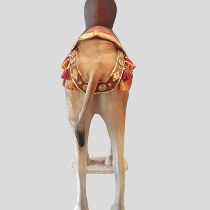 Camel With Saddle Life Size Nativity Statue - LM Treasures 