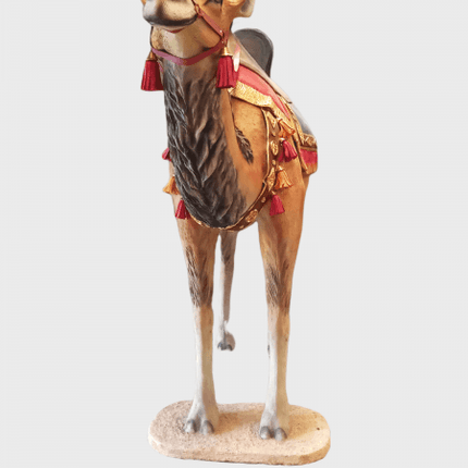 Camel With Saddle Life Size Nativity Statue - LM Treasures 