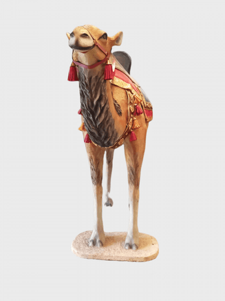 Camel With Saddle Life Size Nativity Statue - LM Treasures 