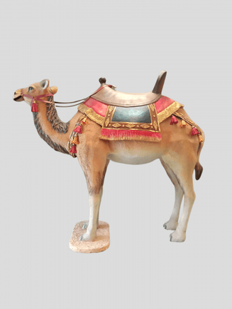 Camel With Saddle Life Size Nativity Statue - LM Treasures 