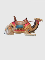 Laying Camel With Saddle Life Size Nativity Statue - LM Treasures Life Size Statues & Prop Rental