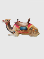 Laying Camel With Saddle Life Size Nativity Statue - LM Treasures Life Size Statues & Prop Rental