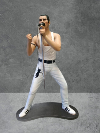 Singer Freddie in White Life Size Statue - LM Treasures 
