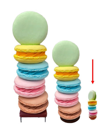 Stacked Macaroons Small Over Sized Statue - LM Treasures 