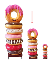 Stacked Donuts Medium Over Sized Statue - LM Treasures 