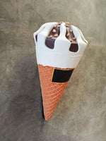 Ice Cream Cone with Almonds Hanging Over Sized Statue - LM Treasures 