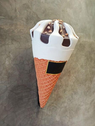 Ice Cream Cone with Almonds Hanging Over Sized Statue - LM Treasures 