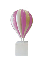 Large Pink Hot Air Balloon Over Sized Statue - LM Treasures 