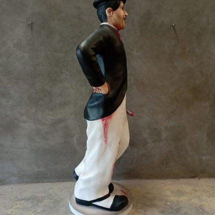 Scary Chaplin Clown Life Size Statue - LM Treasures 