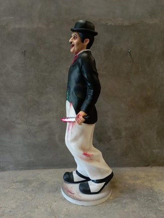 Scary Chaplin Clown Life Size Statue - LM Treasures 