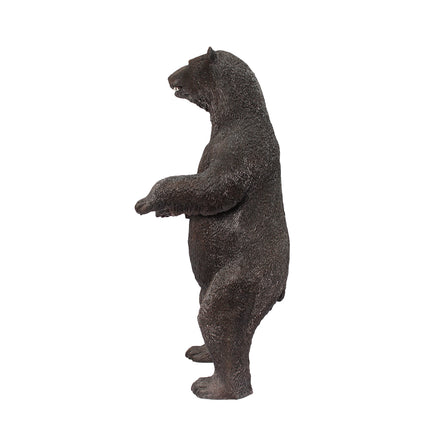 North American Black Bear Standing Life Size Statue - LM Treasures 