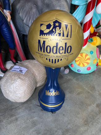 Pre-Owned Modelo Soccer Ball Life Size Statue - LM Treasures 