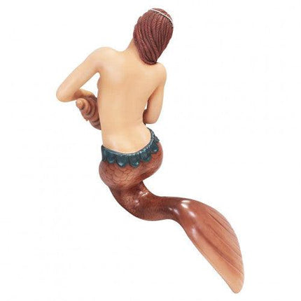 Brown Mermaid Life Size Statue - LM Treasures 