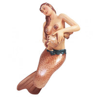 Brown Mermaid Life Size Statue - LM Treasures 