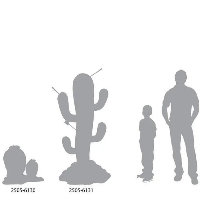 Western Wanted Cactus Life Size Statue LM Treasures - T
