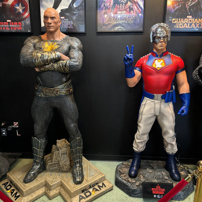 Black Adam Dwayne Johnson DC Comics Life Size Statue - LM Treasures 