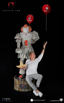 IT Pennywise Chapter 2 Life Size Statue - LM Treasures 