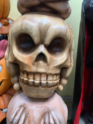 No Speak, Hear, See Skull Tower Over Sized Statue - LM Treasures 