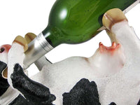 Cow Bottle Holder Statue - LM Treasures 