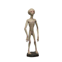 Alien Encounter Life Size Statue - LM Treasures 