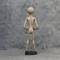 Alien Encounter With Lamp Statue - LM Treasures 