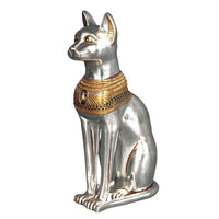 Small Egyptian Bastet Cat Life Size Statue - LM Treasures 