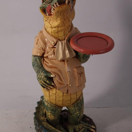 Crocodile Butler Small Statue - LM Treasures 