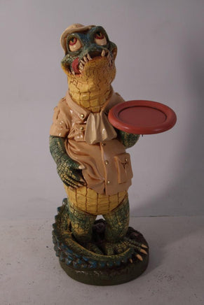 Crocodile Butler Small Statue - LM Treasures 