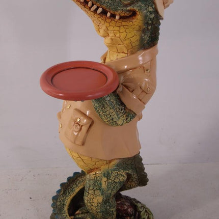 Crocodile Butler Small Statue - LM Treasures 