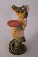 Crocodile Butler Small Statue - LM Treasures 