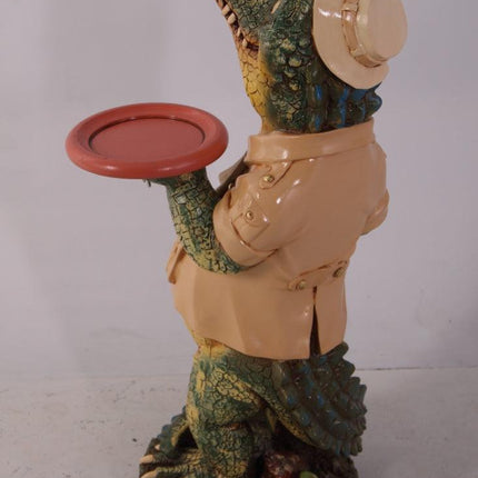 Crocodile Butler Small Statue - LM Treasures 