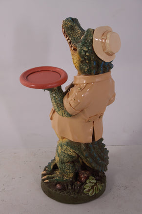 Crocodile Butler Small Statue - LM Treasures 