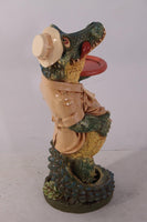 Crocodile Butler Small Statue - LM Treasures 