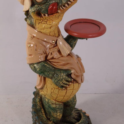 Crocodile Butler Small Statue - LM Treasures 