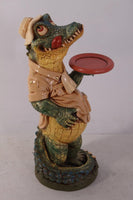 Crocodile Butler Small Statue - LM Treasures 