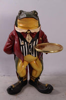 Large Frog Butler Statue - LM Treasures 