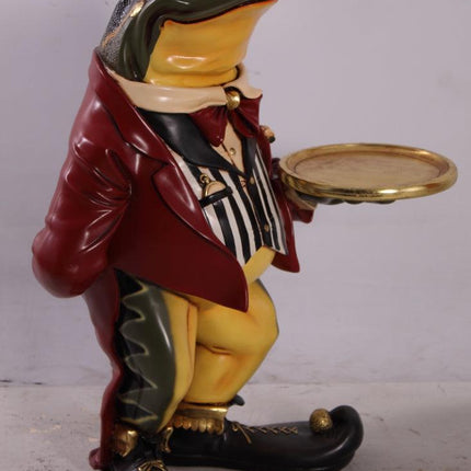 Large Frog Butler Statue - LM Treasures 