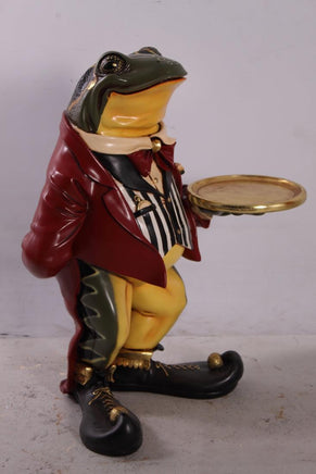 Large Frog Butler Statue - LM Treasures 