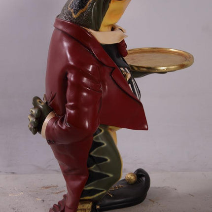 Large Frog Butler Statue - LM Treasures 