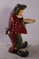 Large Frog Butler Statue - LM Treasures 