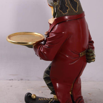 Large Frog Butler Statue - LM Treasures 