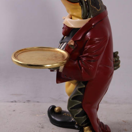 Large Frog Butler Statue - LM Treasures 