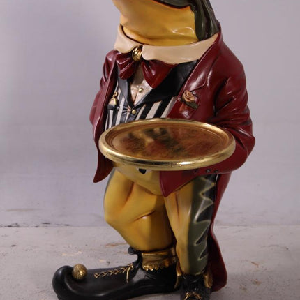 Large Frog Butler Statue - LM Treasures 