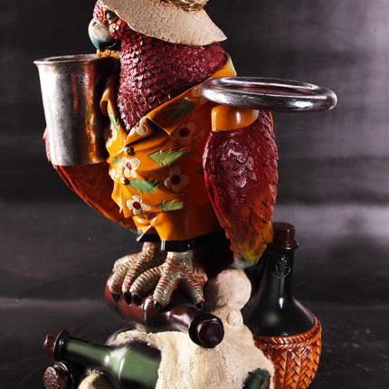 Small Parrot Butler Statue - LM Treasures 