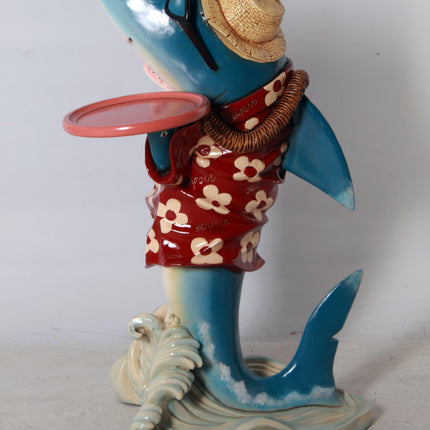 Small Shark Butler Statue - LM Treasures 