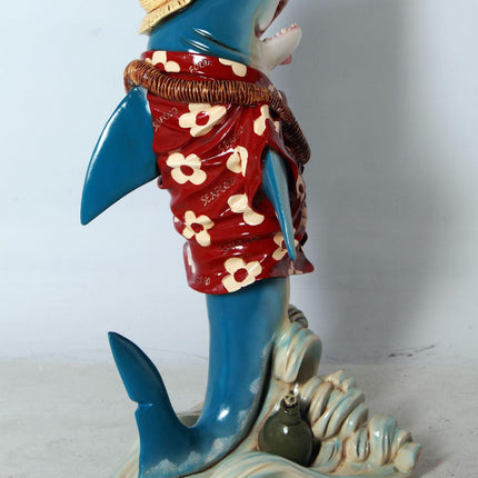 Small Shark Butler Statue - LM Treasures 