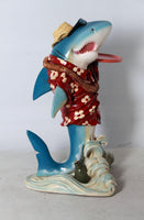 Small Shark Butler Statue - LM Treasures 