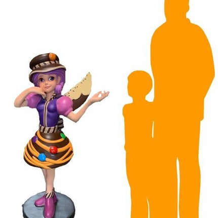 Candy Fairy Chocoline Life Size Statue - LM Treasures 