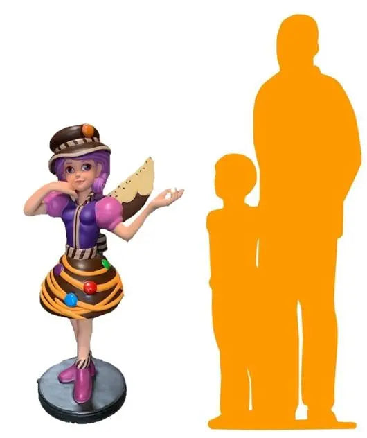 Candy Fairy Chocoline Life Size Statue LM Treasures - T